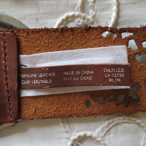 Brown Leather Belts - Picture 4 of 5